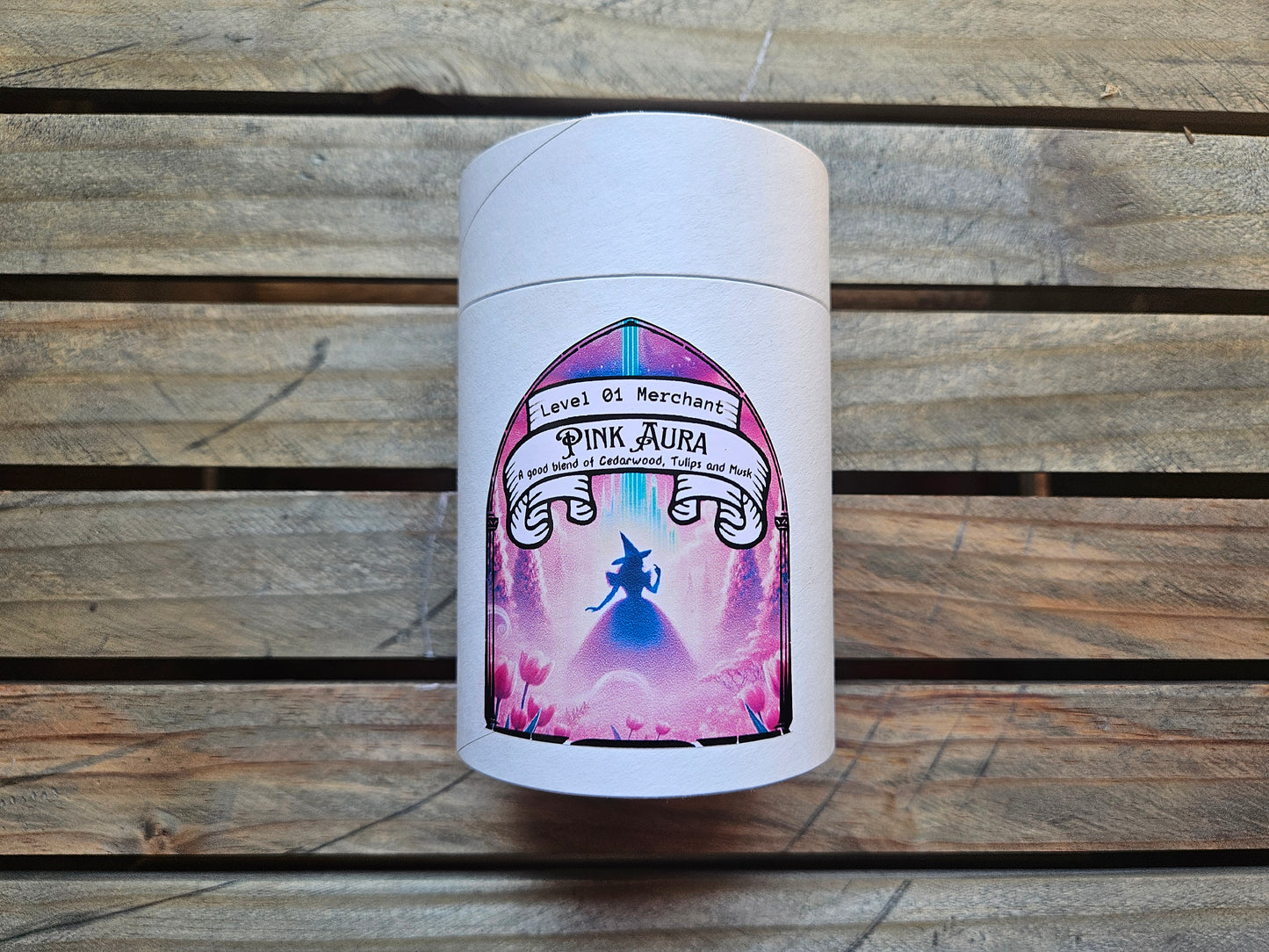 Pink Aura Candle - Level 01 Merchant