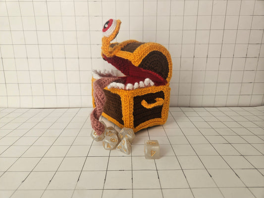 Amigurumi Mimic Chest - Level 01 Merchant